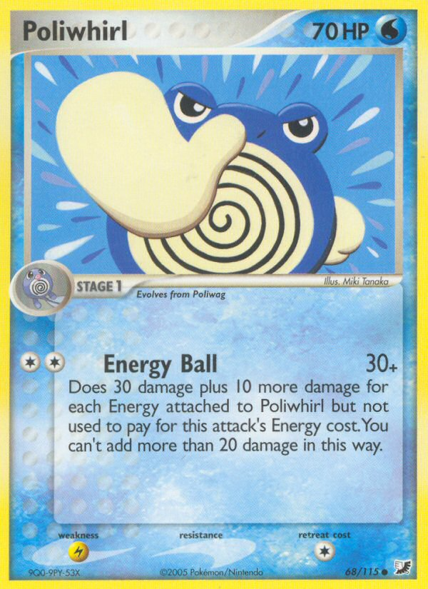 Poliwhirl (68/115) [EX: Unseen Forces] | Gamers Paradise