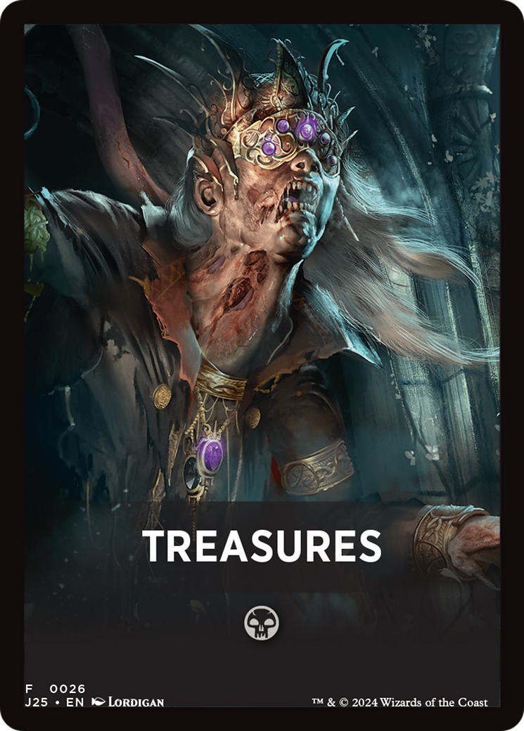 Treasures Theme Card [Foundations Jumpstart Front Cards] | Gamers Paradise