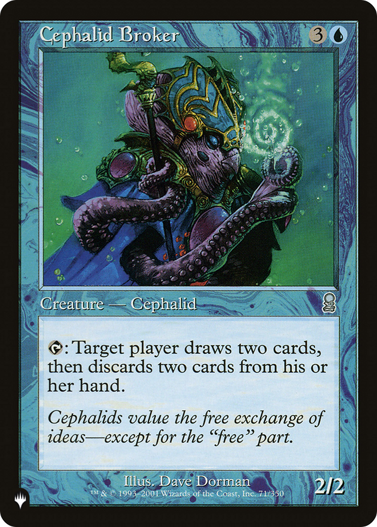 Cephalid Broker [The List Reprints] | Gamers Paradise