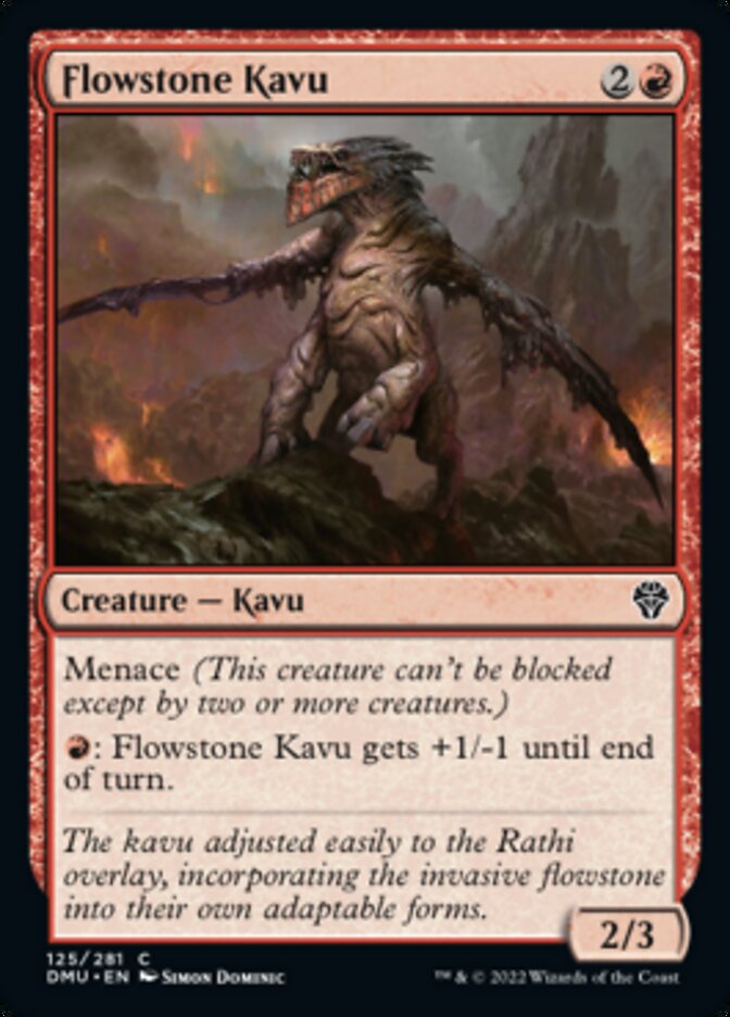 Flowstone Kavu [Dominaria United] | Gamers Paradise