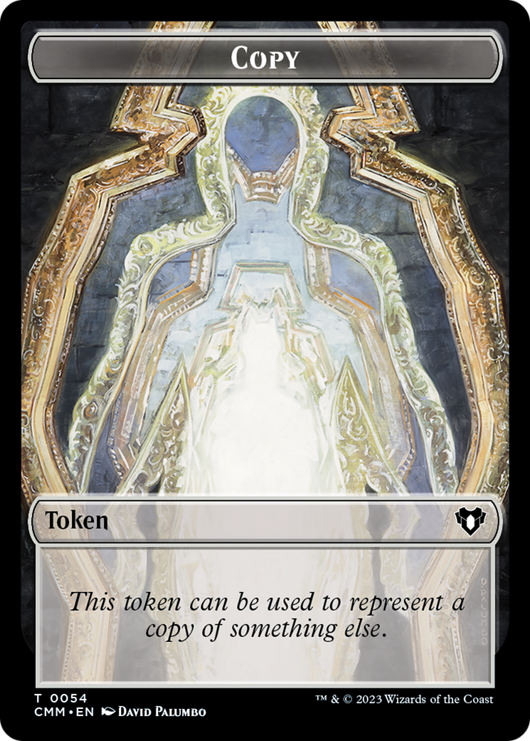 Copy (54) // Angel Double-Sided Token [Commander Masters Tokens] | Gamers Paradise