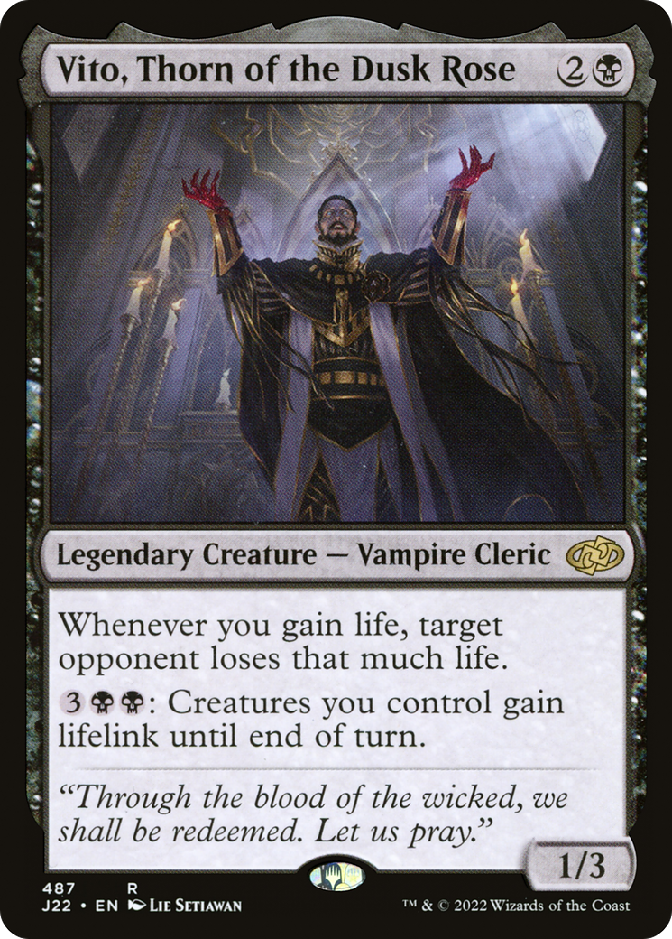 Vito, Thorn of the Dusk Rose [Jumpstart 2022] | Gamers Paradise