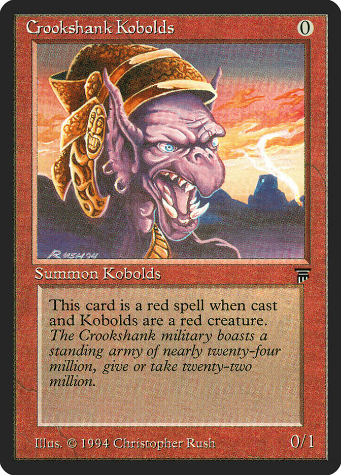 Crookshank Kobolds [Legends] | Gamers Paradise