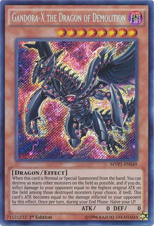 Gandora-X the Dragon of Demolition [MVP1-ENS49] Secret Rare | Gamers Paradise