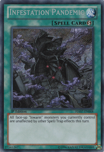 Infestation Pandemic [HA07-EN068] Secret Rare | Gamers Paradise