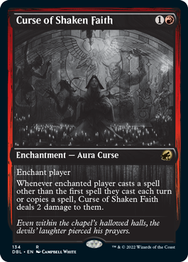 Curse of Shaken Faith [Innistrad: Double Feature] | Gamers Paradise