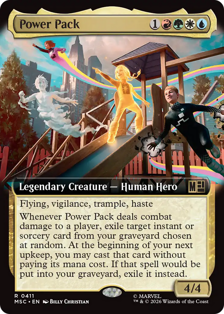Power Pack (Extended Art) [Marvel Super Heroes Commander] | Gamers Paradise
