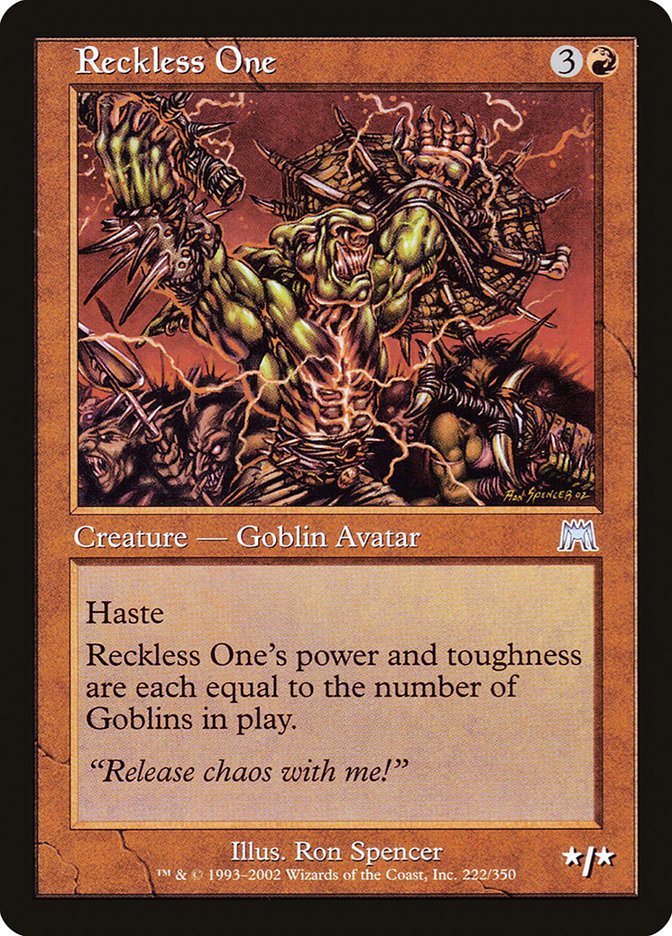 Reckless One [Onslaught] | Gamers Paradise