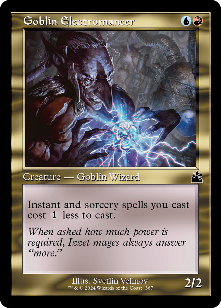 Goblin Electromancer (Retro Frame) [Ravnica Remastered] | Gamers Paradise