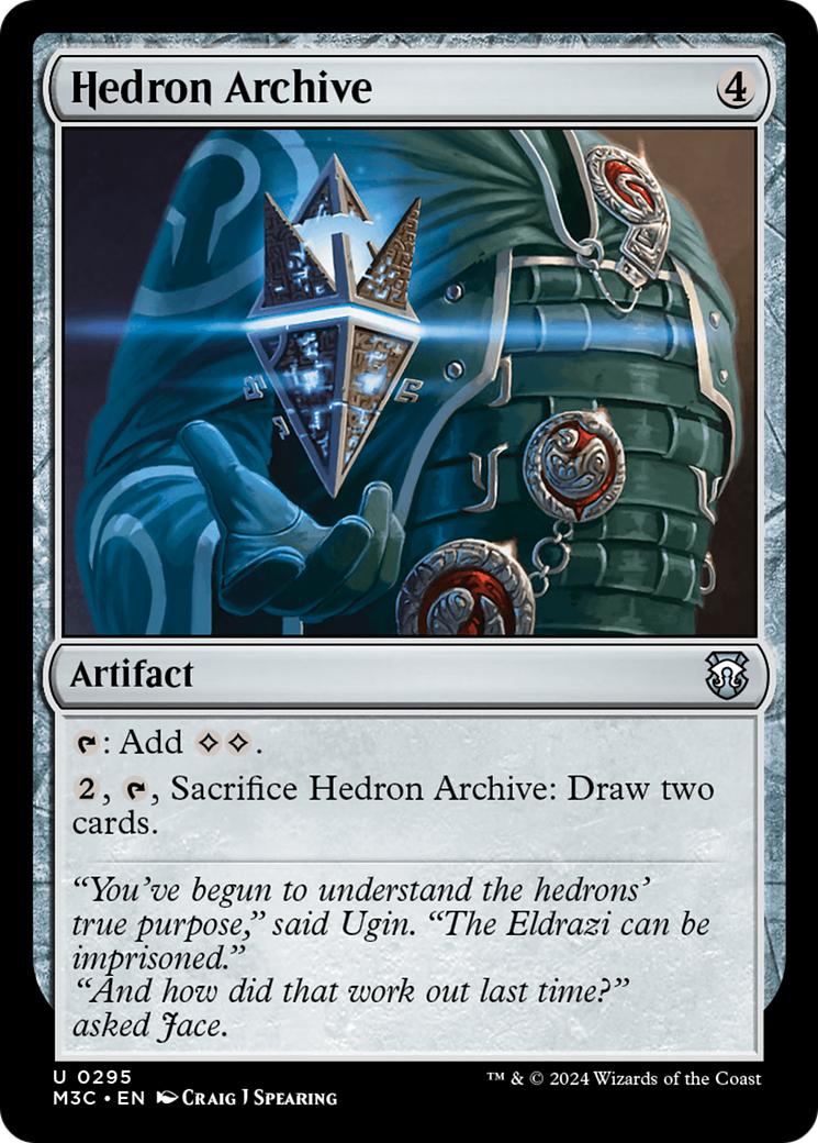 Hedron Archive (Ripple Foil) [Modern Horizons 3 Commander] | Gamers Paradise