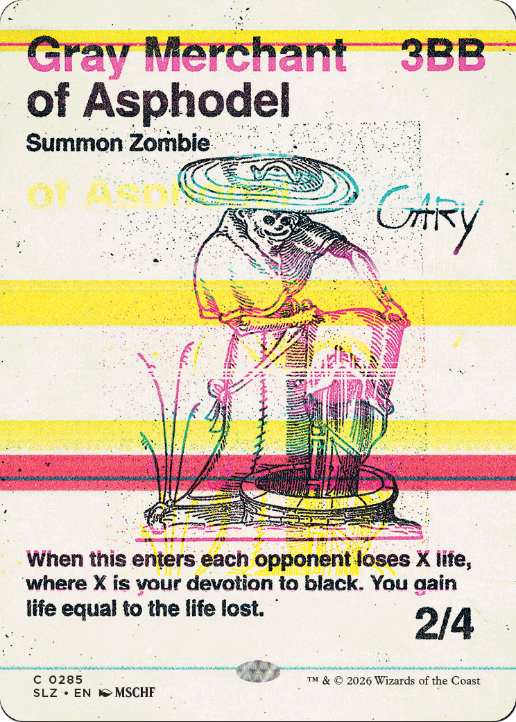 Gray Merchant of Asphodel (0285) [Secret Lair x MSCHF: The Zeta Set] | Gamers Paradise