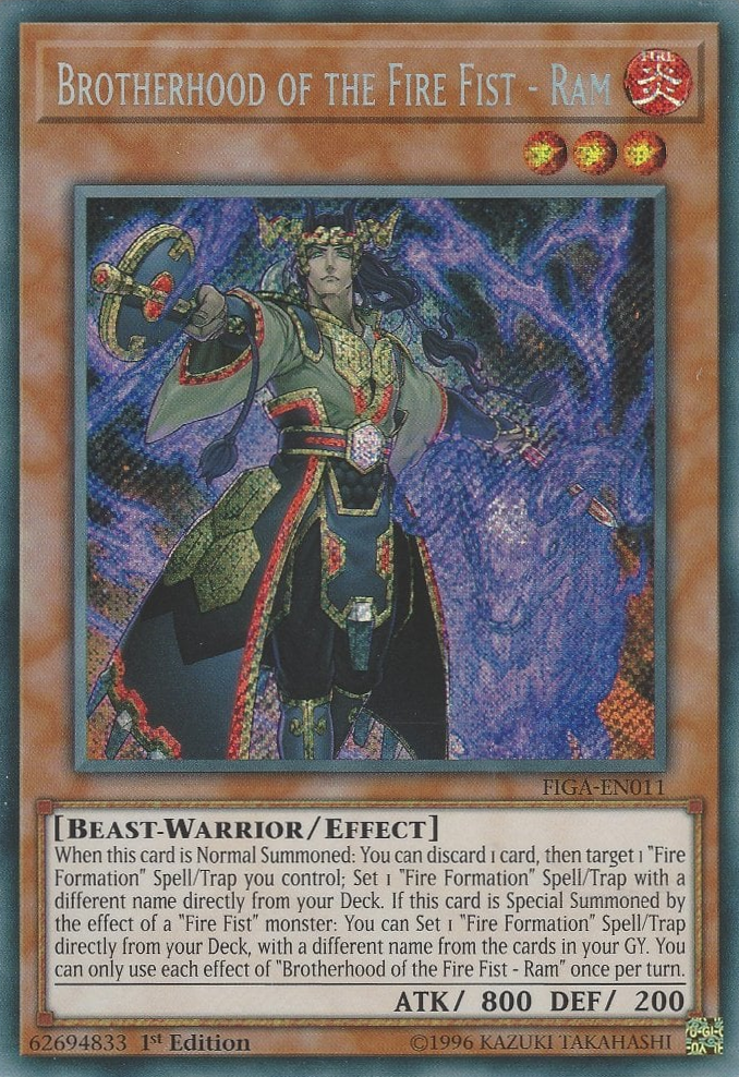 Brotherhood of the Fire Fist - Ram [FIGA-EN011] Secret Rare | Gamers Paradise