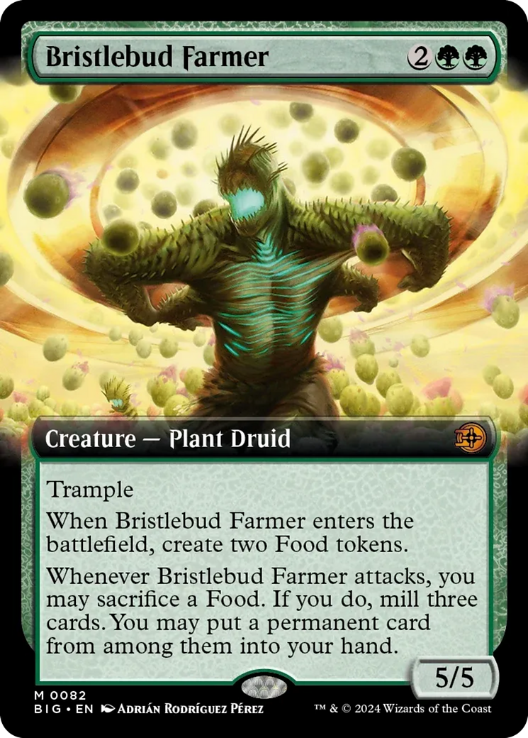 Bristlebud Farmer (Extended Art) [Outlaws of Thunder Junction: The Big Score] | Gamers Paradise