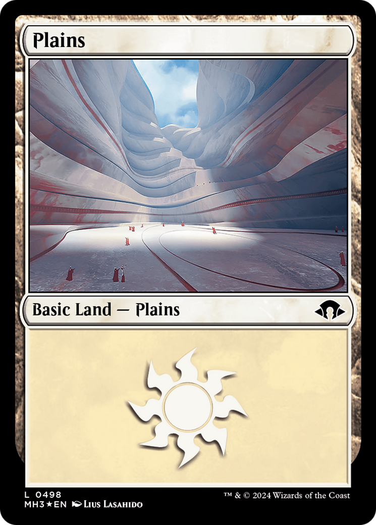 Plains (0498) (Ripple Foil) [Modern Horizons 3] | Gamers Paradise