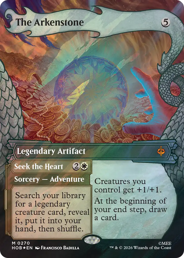The Arkenstone (Showcase) (Surge Foil) [The Hobbit] | Gamers Paradise