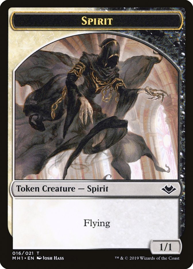 Elemental (009) // Spirit Double-Sided Token [Modern Horizons Tokens] | Gamers Paradise