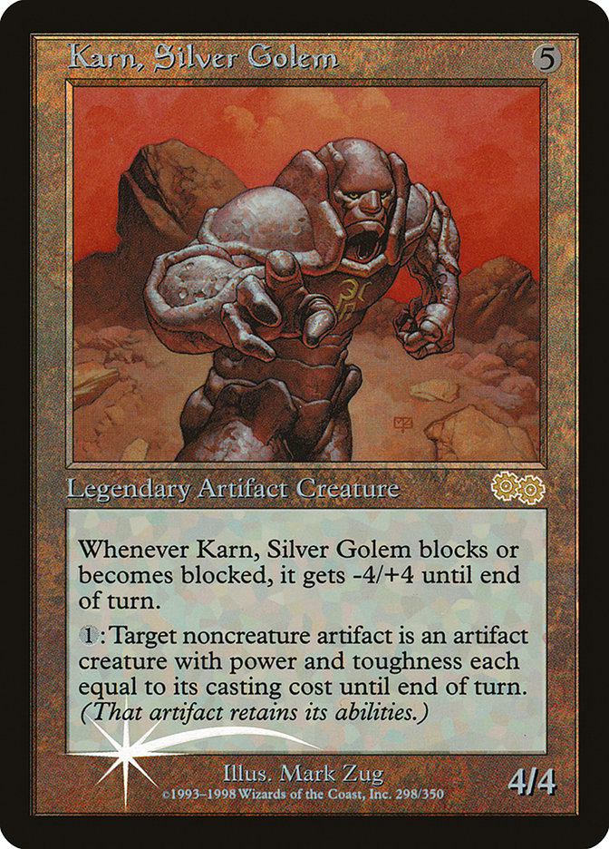 Karn, Silver Golem [Arena League 1999] | Gamers Paradise