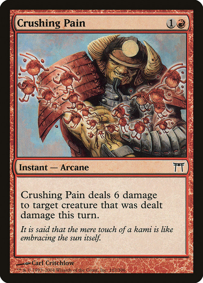 Crushing Pain [Champions of Kamigawa] | Gamers Paradise