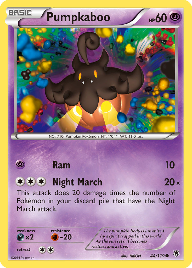 Pumpkaboo (44/119) [XY: Phantom Forces] | Gamers Paradise