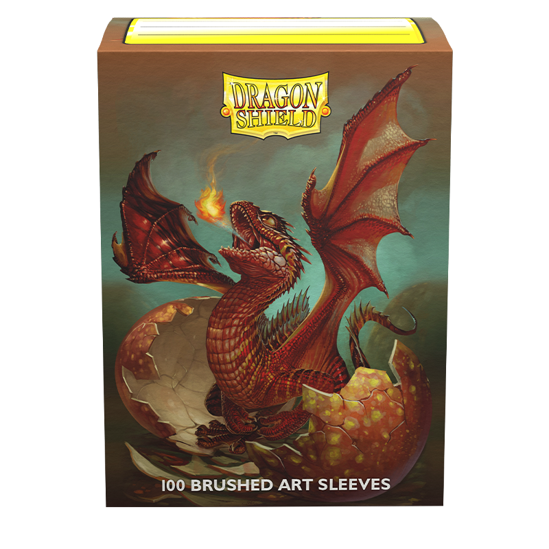 Dragon Shield: Standard 100ct Brushed Art Sleeves - Sparky | Gamers Paradise