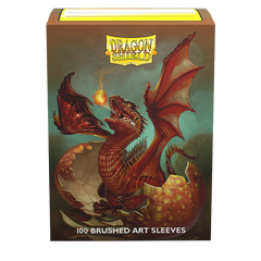 Dragon Shield: Standard 100ct Brushed Art Sleeves - Sparky | Gamers Paradise