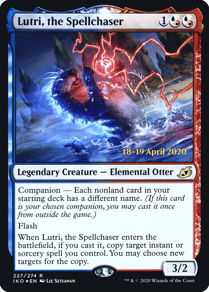Lutri, the Spellchaser [Ikoria: Lair of Behemoths Prerelease Promos] | Gamers Paradise