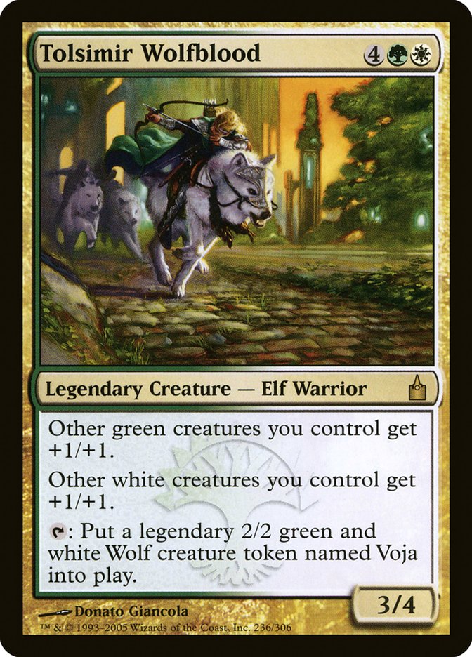Tolsimir Wolfblood [Ravnica: City of Guilds] | Gamers Paradise