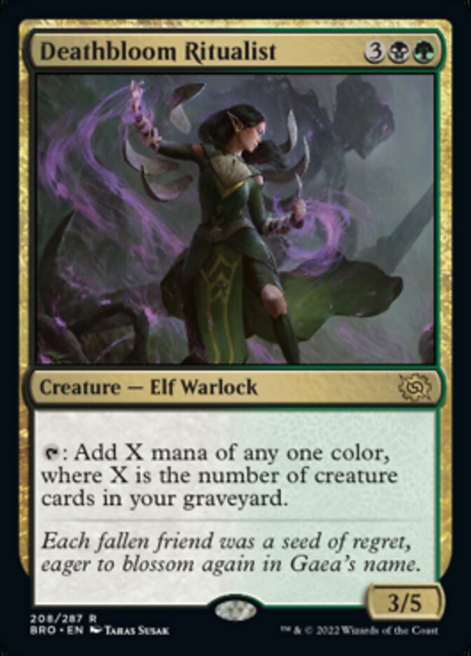Deathbloom Ritualist [The Brothers' War] | Gamers Paradise