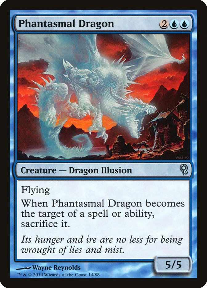 Phantasmal Dragon [Duel Decks: Jace vs. Vraska] | Gamers Paradise
