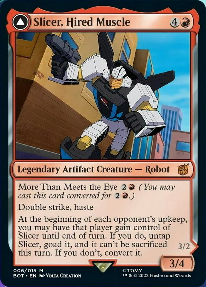 Slicer, Hired Muscle // Slicer, High-Speed Antagonist [Transformers] | Gamers Paradise