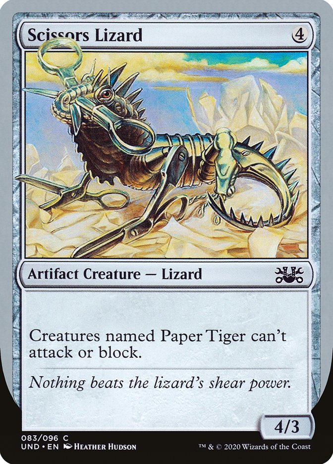 Scissors Lizard [Unsanctioned] | Gamers Paradise