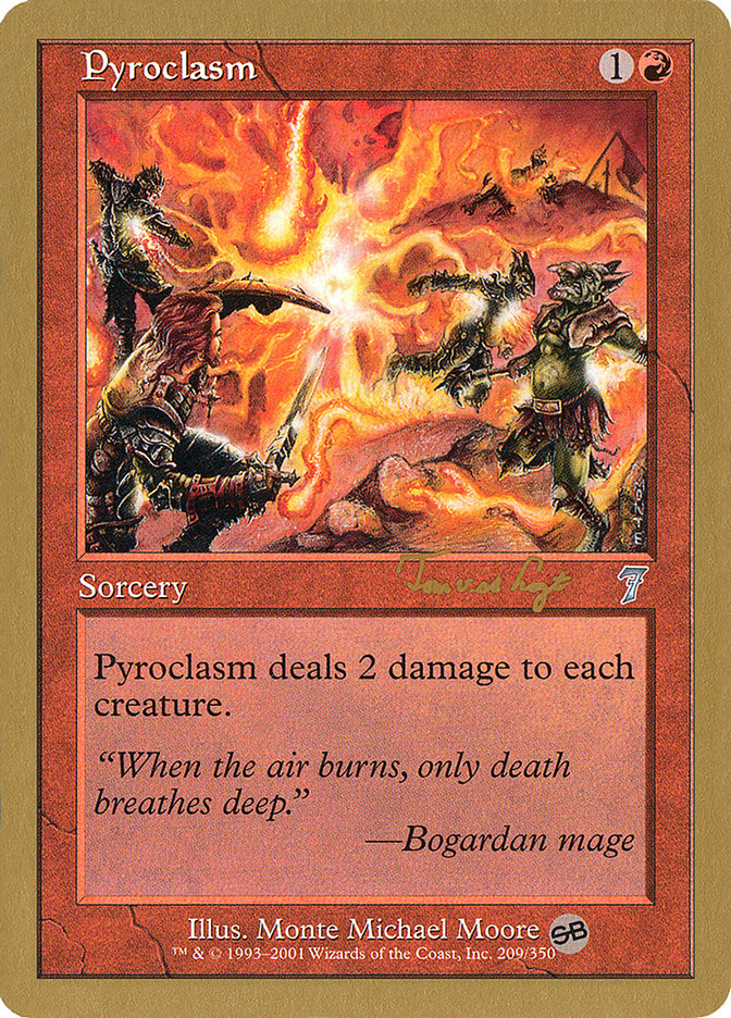 Pyroclasm (Tom van de Logt) (SB) [World Championship Decks 2001] | Gamers Paradise