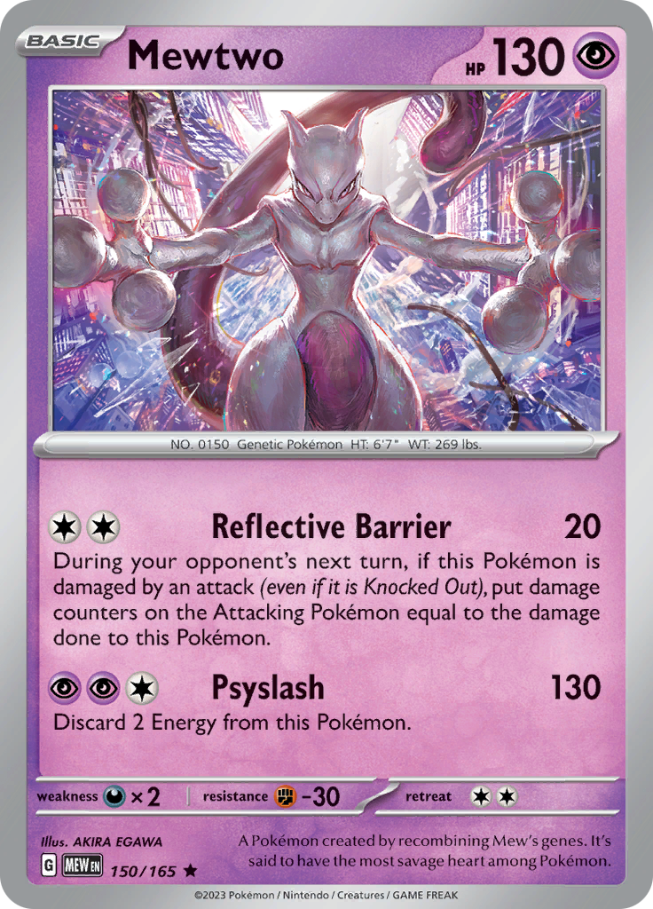 Mewtwo (150/165) [Scarlet & Violet: 151] | Gamers Paradise