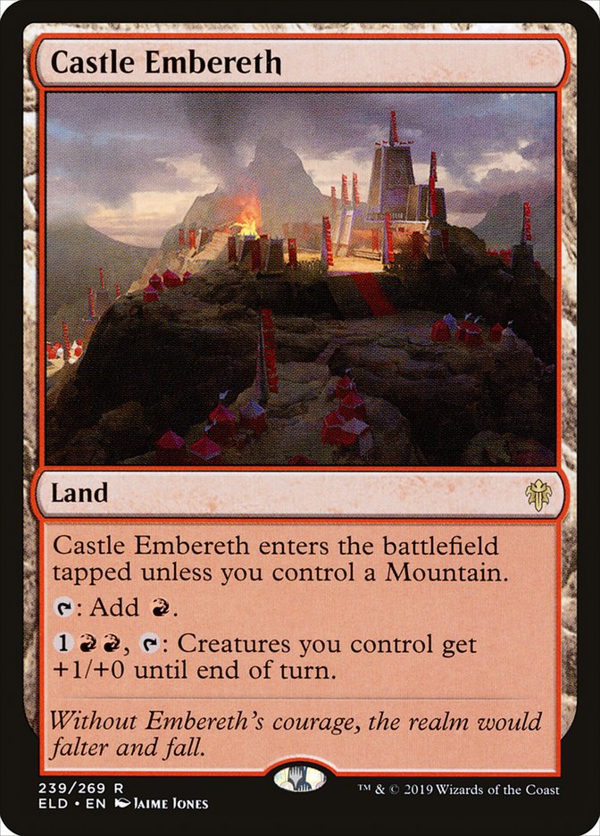 Castle Embereth [Throne of Eldraine] | Gamers Paradise