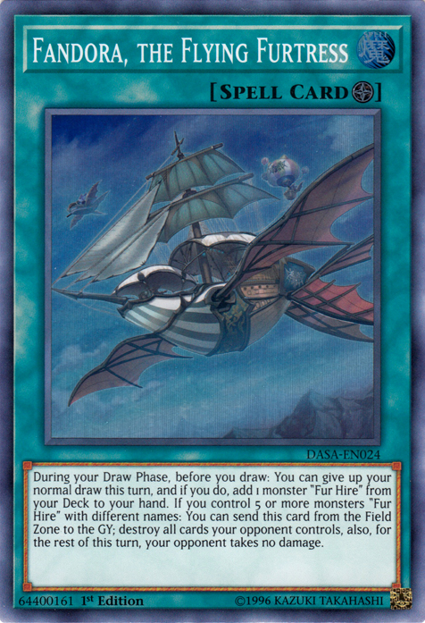 Fandora, the Flying Furtress [DASA-EN024] Super Rare | Gamers Paradise