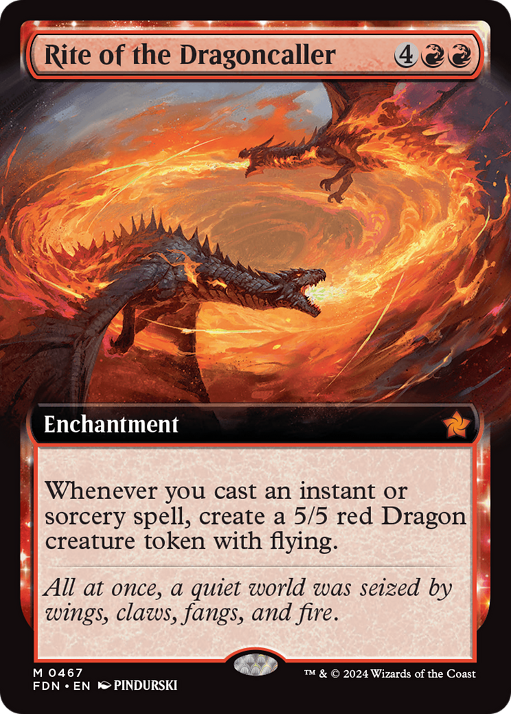 Rite of the Dragoncaller (Extended Art) [Foundations] | Gamers Paradise