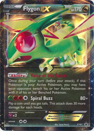 Flygon EX (XY61) (Jumbo Card) [XY: Black Star Promos] | Gamers Paradise