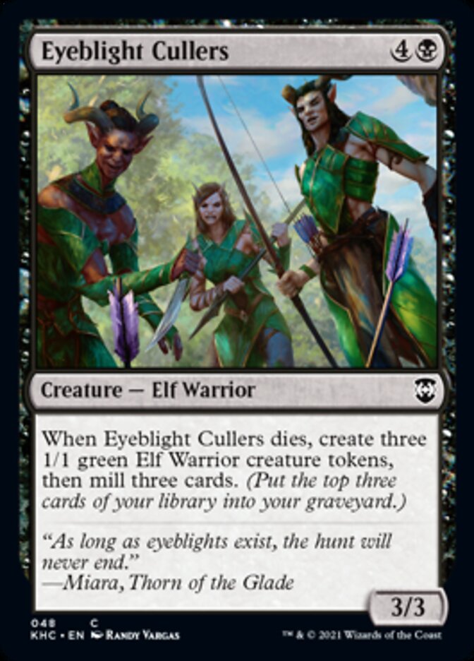 Eyeblight Cullers [Kaldheim Commander] | Gamers Paradise
