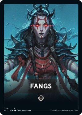Fangs Theme Card [Jumpstart 2022 Front Cards] | Gamers Paradise
