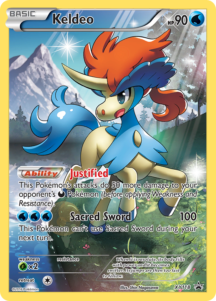 Keldeo (XY118) [XY: Black Star Promos] | Gamers Paradise