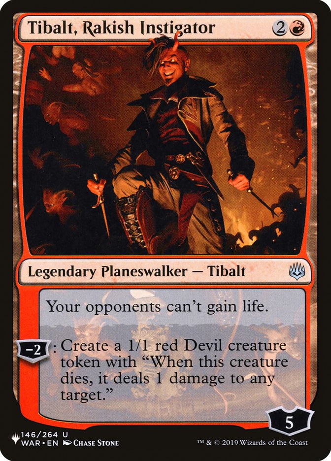 Tibalt, Rakish Instigator [The List] | Gamers Paradise