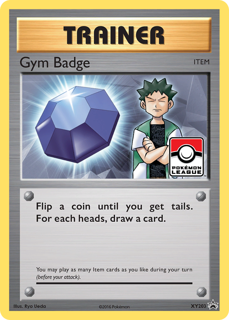 Gym Badge (XY203) [XY: Black Star Promos] | Gamers Paradise