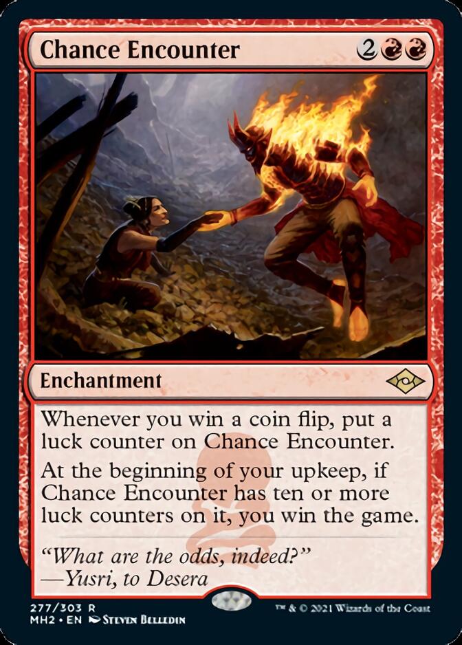 Chance Encounter (Foil Etched) [Modern Horizons 2] | Gamers Paradise