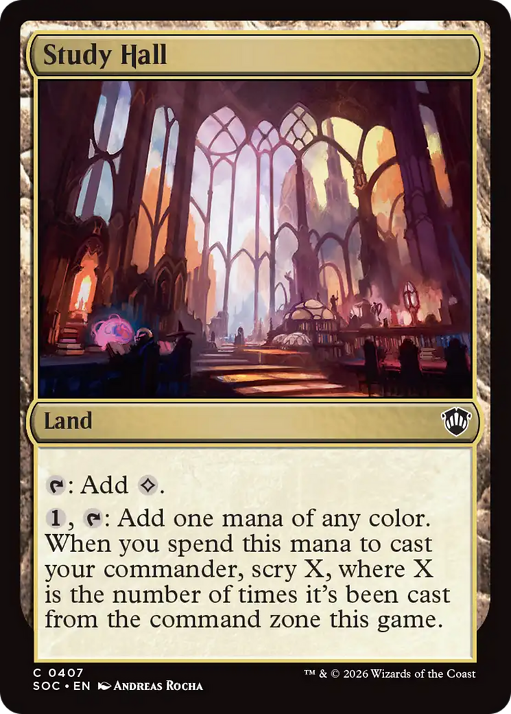 Study Hall [Secrets of Strixhaven Commander] | Gamers Paradise
