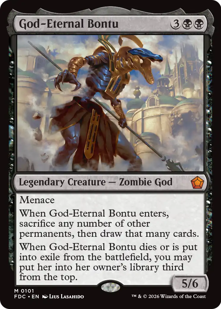 God-Eternal Bontu [Foundations Commander] | Gamers Paradise
