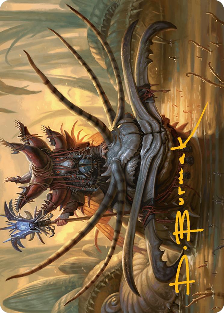 Wick's Patrol Art Card (Gold-Stamped Signature) [Bloomburrow Art Series] | Gamers Paradise