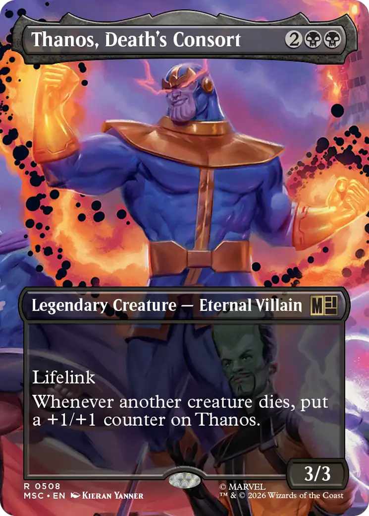 Thanos, Death's Consort (Extended Art) [Marvel Super Heroes Commander] | Gamers Paradise