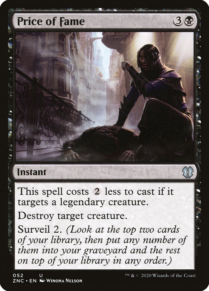 Price of Fame [Zendikar Rising Commander] | Gamers Paradise