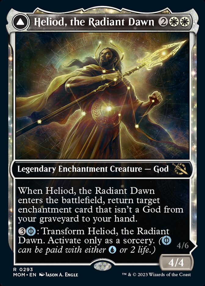 Heliod, the Radiant Dawn // Heliod, the Warped Eclipse (Showcase Planar Booster Fun) [March of the Machine] | Gamers Paradise