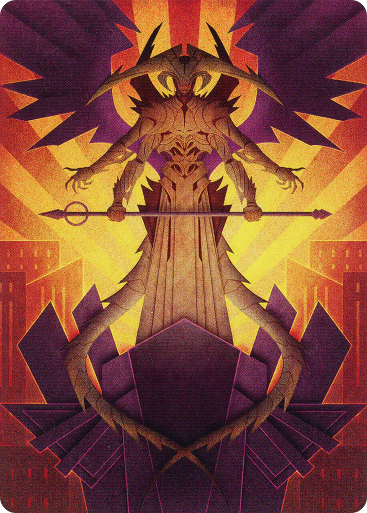 Atraxa, Praetors' Voice Art Card [March of the Machine Art Series] | Gamers Paradise